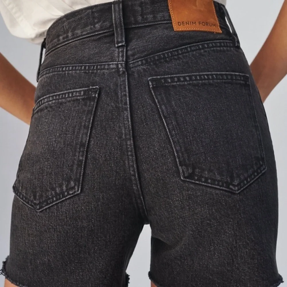 Denim Forum The Yoko Hi-rise Mid-thigh Denim - Picture 3 of 12